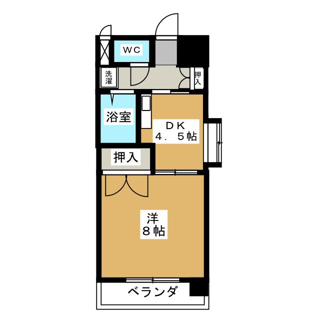 サザン名駅EAST 間取り