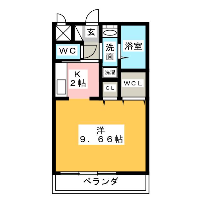 アジュール・カワナ 間取り