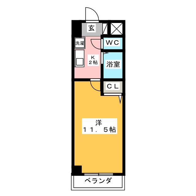 岡地レジデンス笹島 間取り