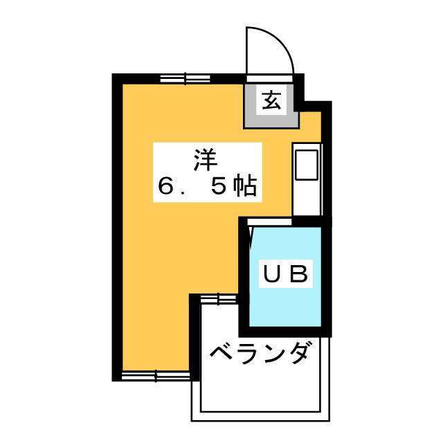 ホワイトヴィラ竜ヶ池 間取り