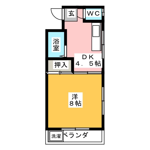 コーポサクマ 間取り