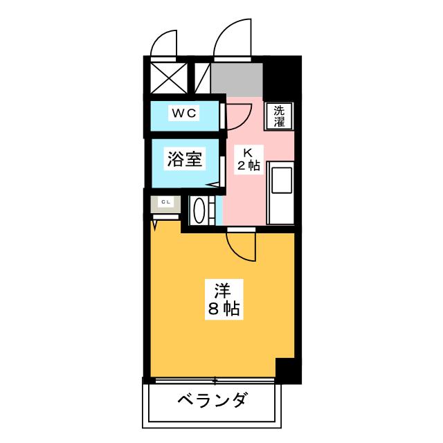 ヤマトマンション大須Ⅴ 間取り