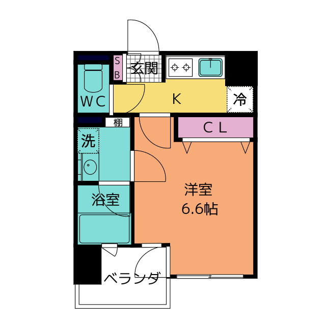 LaSante東別院 間取り