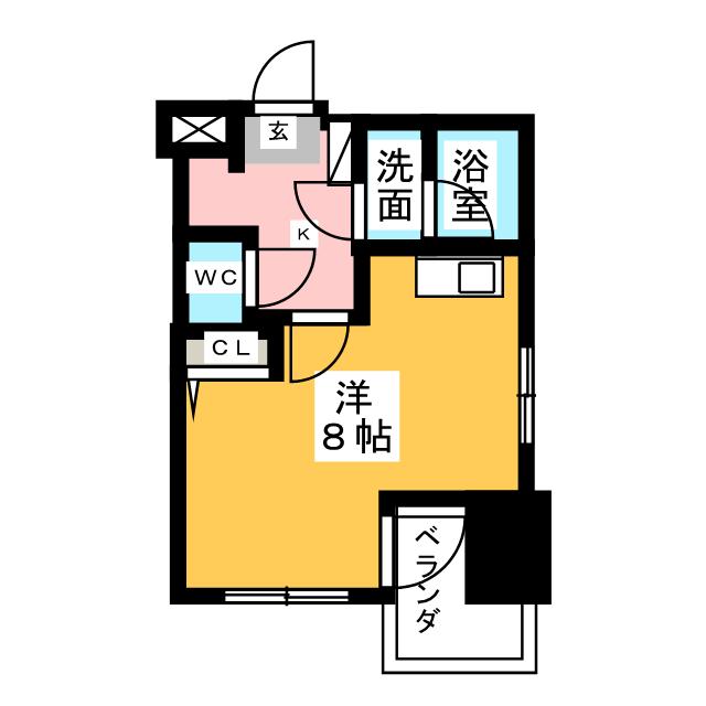 LaSante東別院 間取り