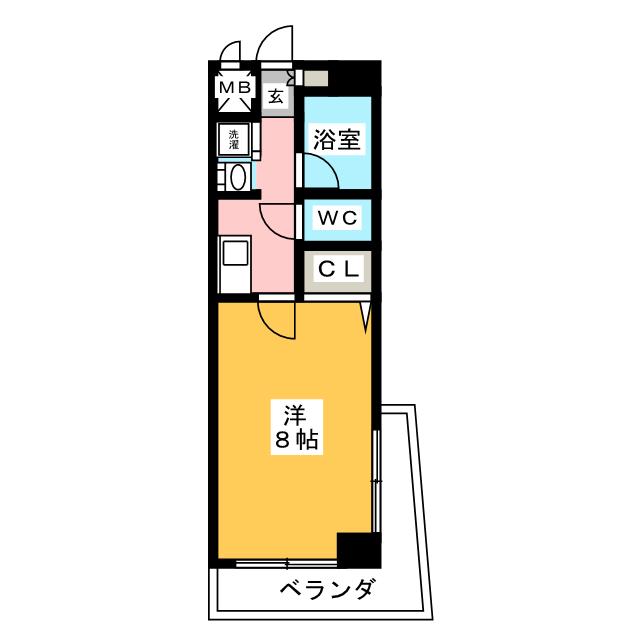 ＨＡＳＴ鶴舞ビル 間取り