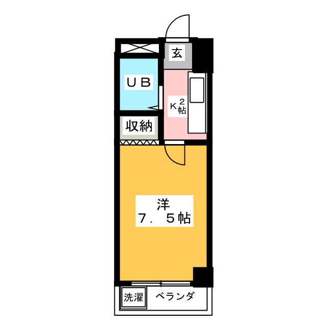 ヴィラサンホワイト 間取り