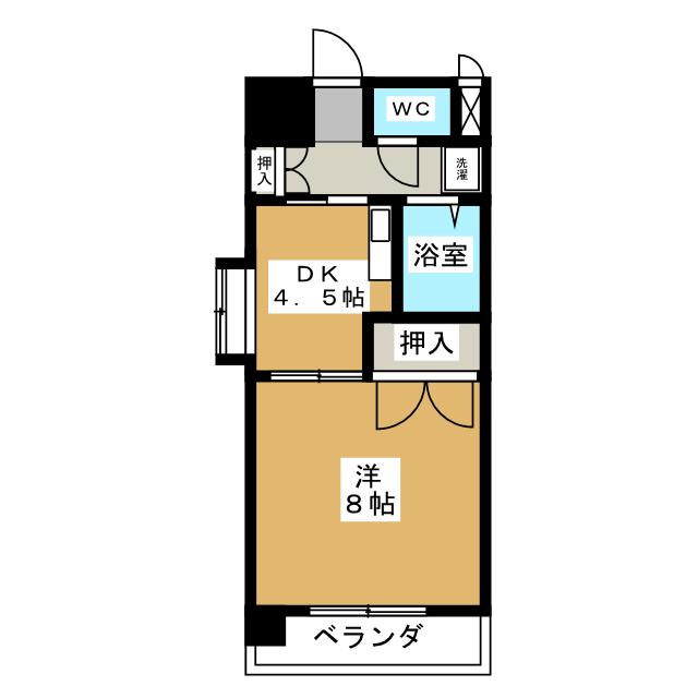 サザン名駅EAST 間取り