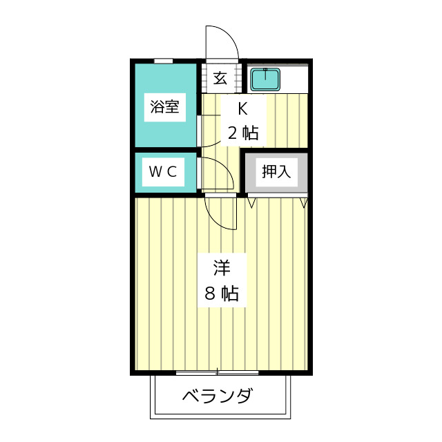 アイビー北斗 間取り