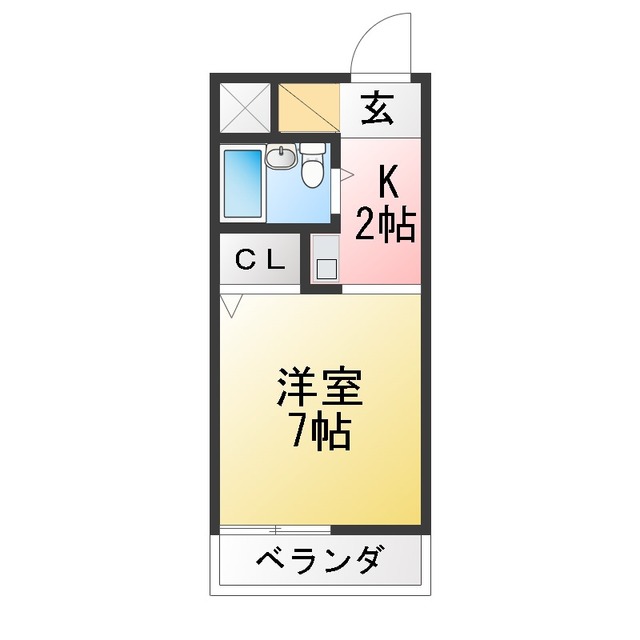 ジョイフル元八事 間取り