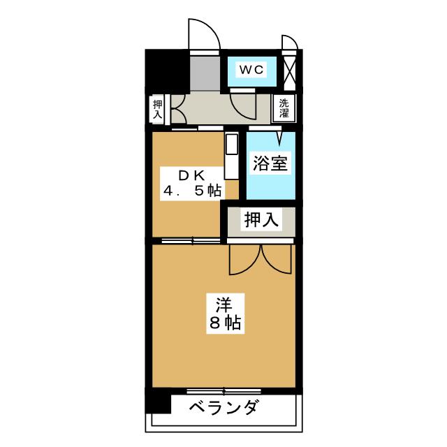 サザン名駅EAST 間取り
