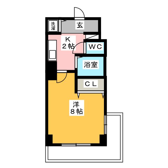 LUMINOUS TSURUMAKOEN 間取り