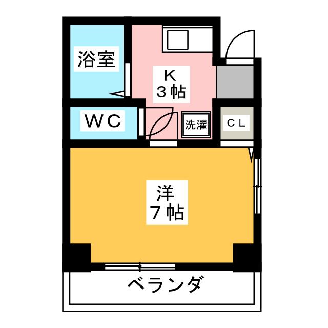 ジュネスⅢ 間取り