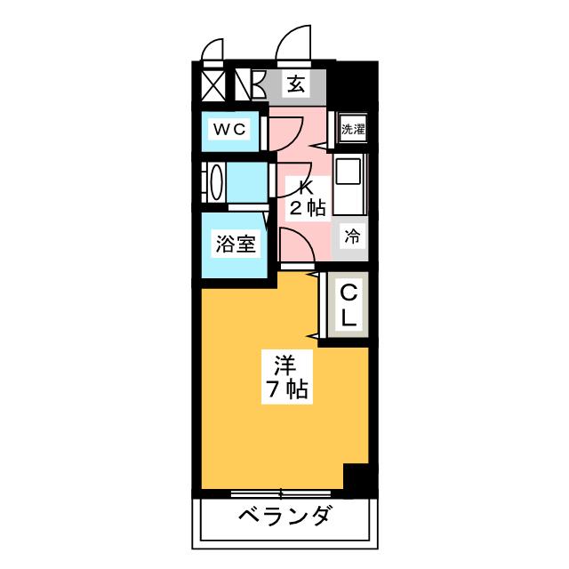 Ｃ’２　ＳＱＵＡＲＥ 間取り