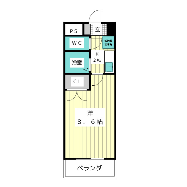 フラワール駒方 間取り