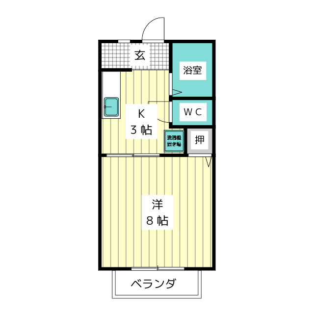 ハウス　ブライト 間取り