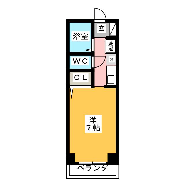 アルカディア谷口 間取り