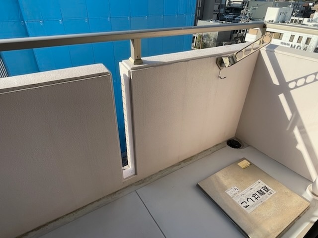 椿山荘 ベランダ