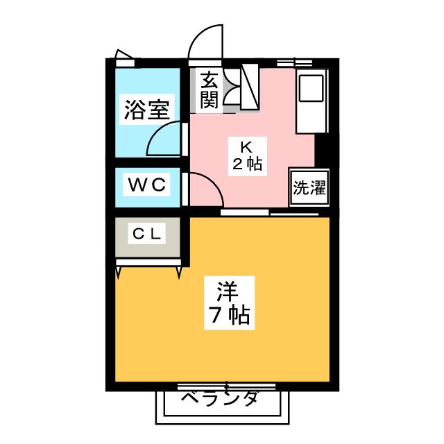 シティハイムひろじ 間取り