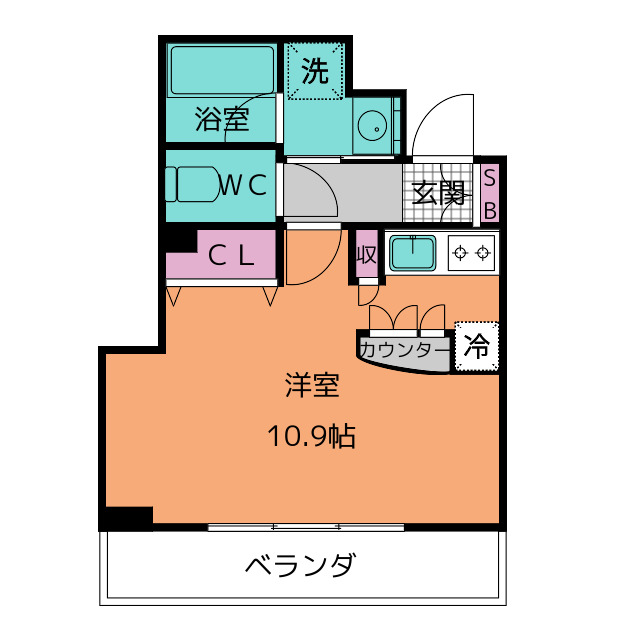 LaSante東別院 間取り
