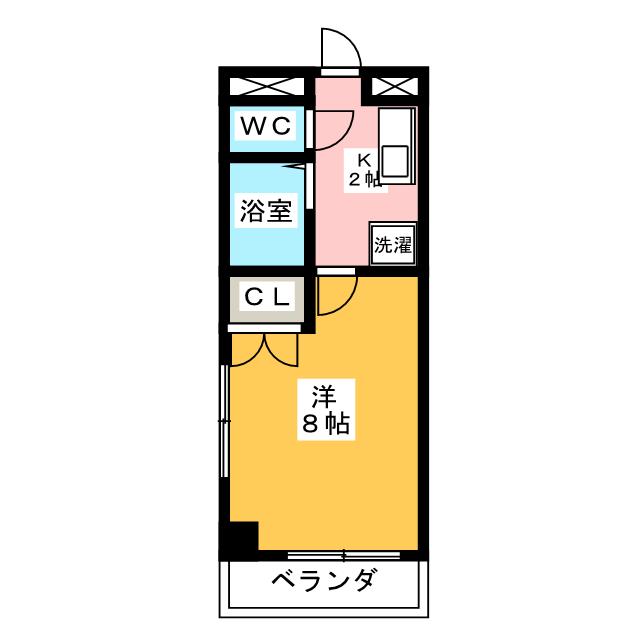 赤いハンカチ（東区） 間取り
