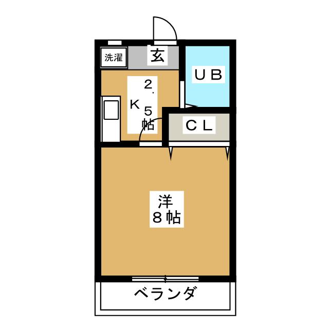 ユースハイム臼井 間取り