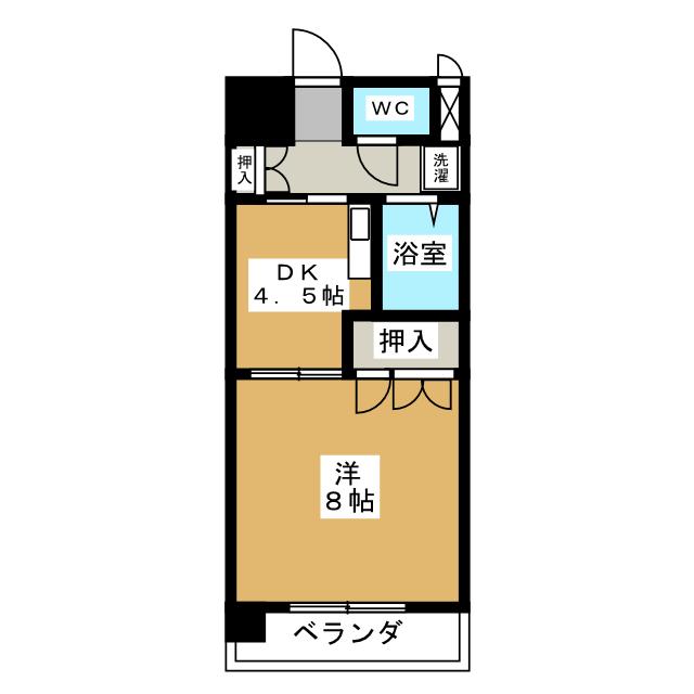 サザン名駅EAST 間取り