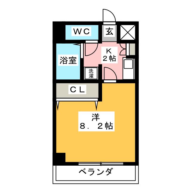 ＫＯＮＳＯＲＴＥ松原 間取り