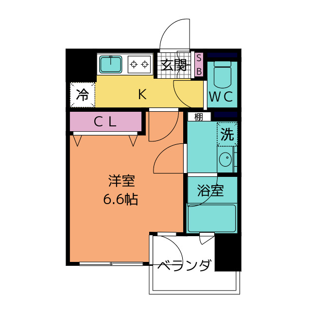 LaSante東別院 間取り