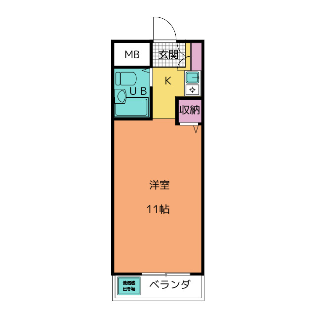 ジョイフル原Ⅵ 間取り