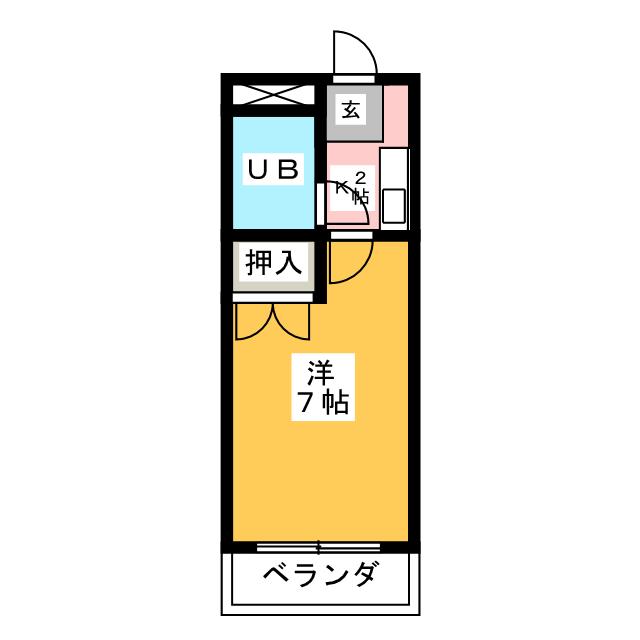 コーポラス太田 間取り