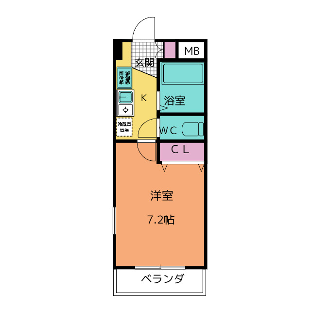 トリコロールハウス加藤 間取り