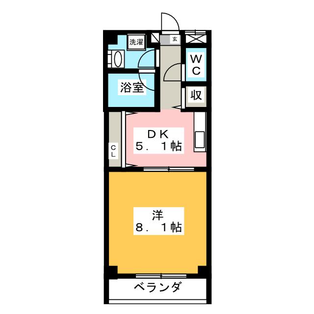 グラヴィティ本山 間取り