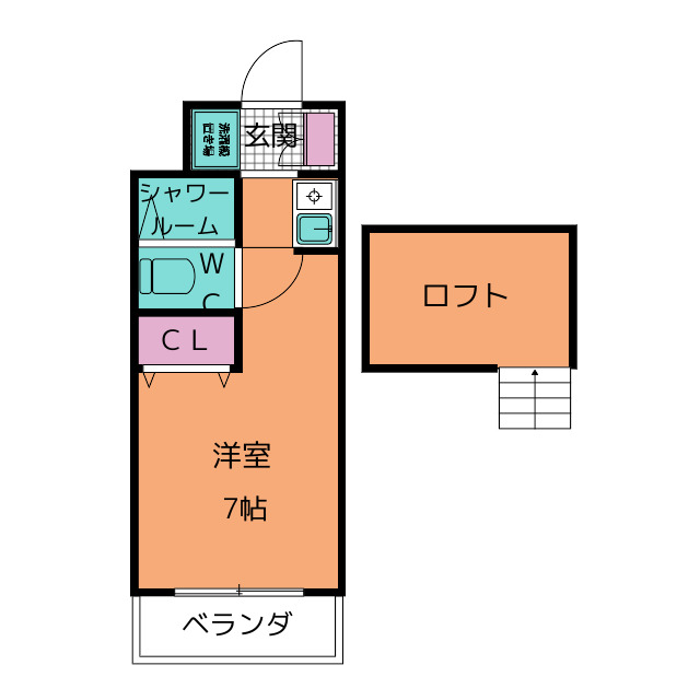 アールハイツ平針　 間取り