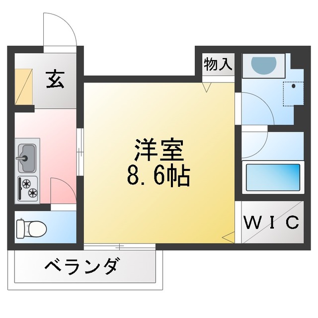 ブランセン川名 間取り