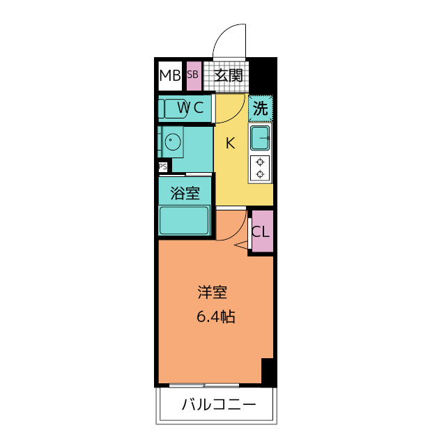 ラグゼナ上前津 間取り