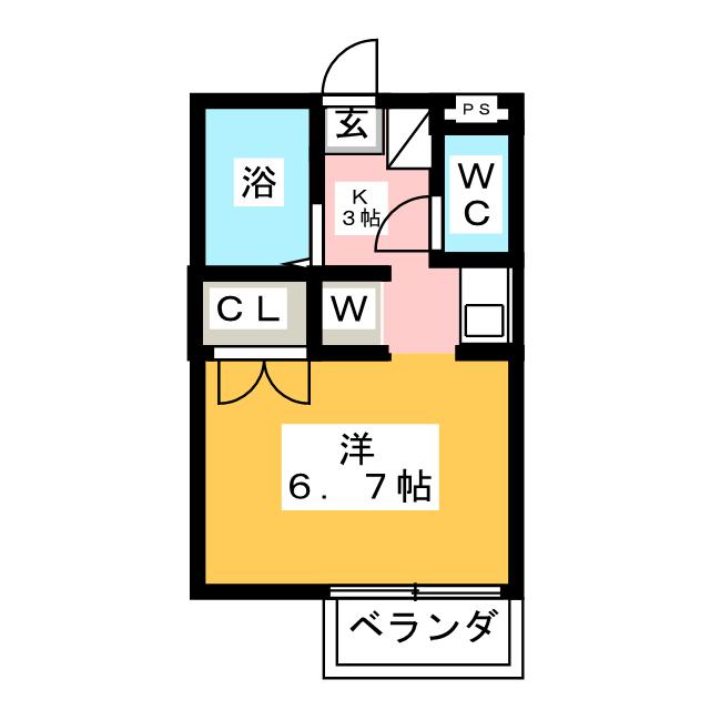 メゾンド喜多山 間取り