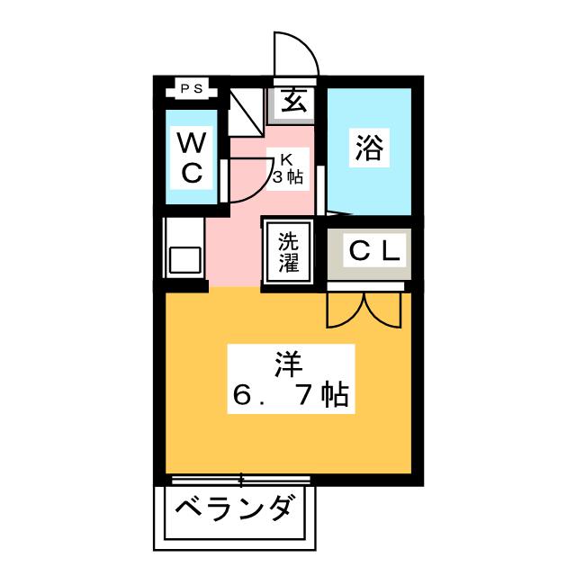 メゾンド喜多山 間取り
