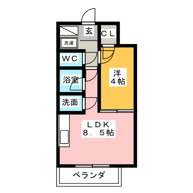 LaSante東別院 間取り