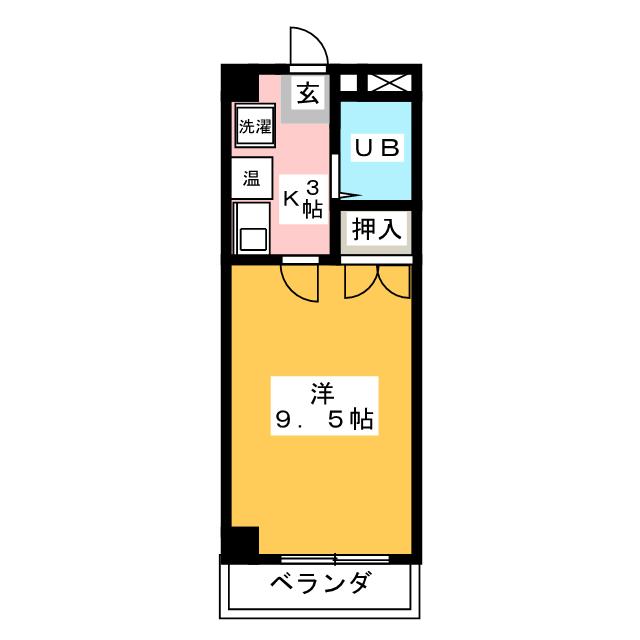 ＡＺＡＬＥＡ２号館 間取り