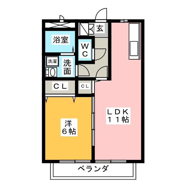 ＣＡＬＭ　ＦＯＲＥＳＴ 間取り