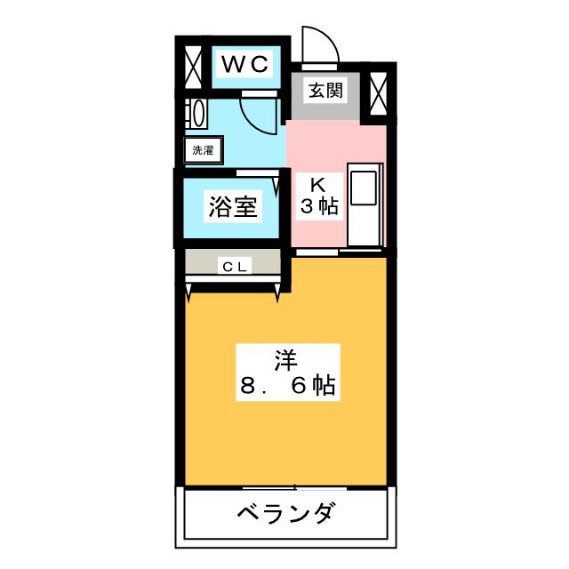 グレースハイツ新栄 間取り