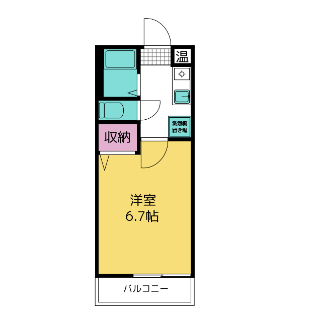 シオンハイツⅡ 間取り