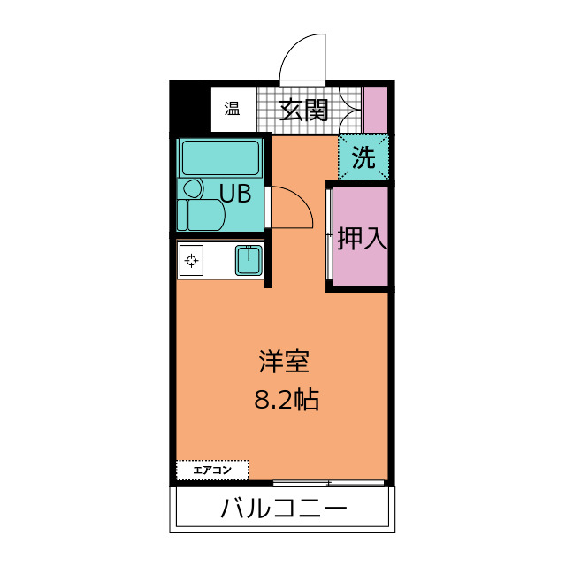 ＡＺＡＬＥＡ１号館 間取り