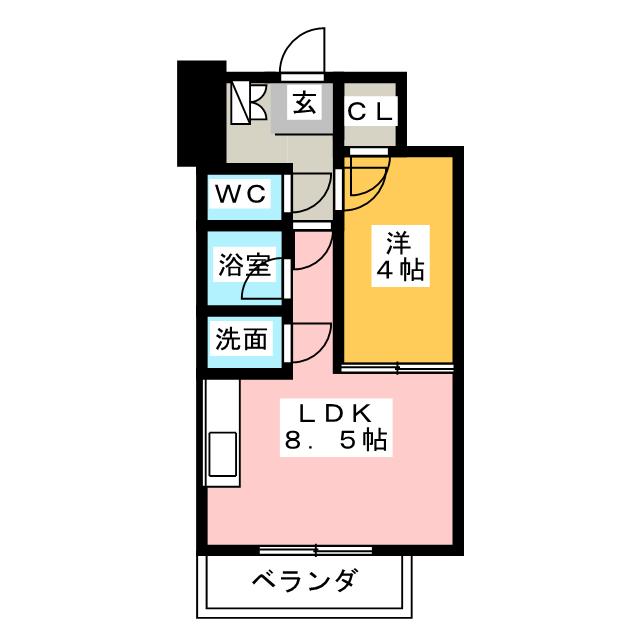 LaSante東別院 間取り