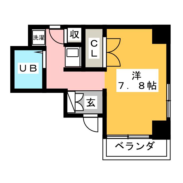 ルーミヤ鶴舞 間取り