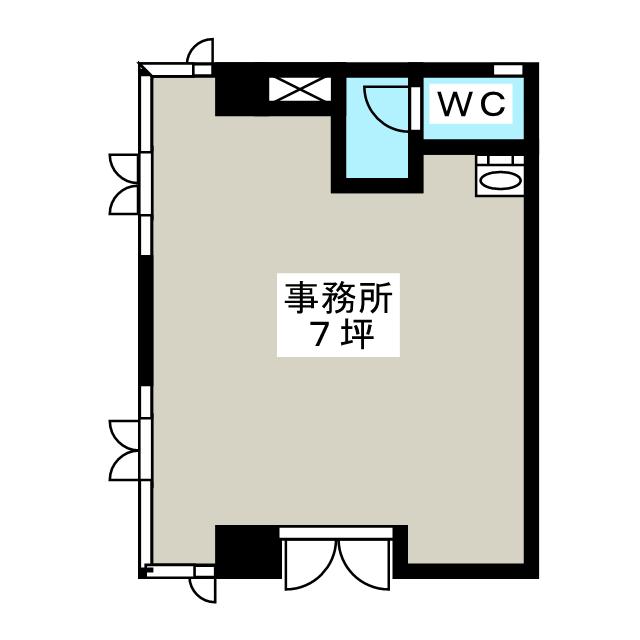 サンハピネスビル 間取り