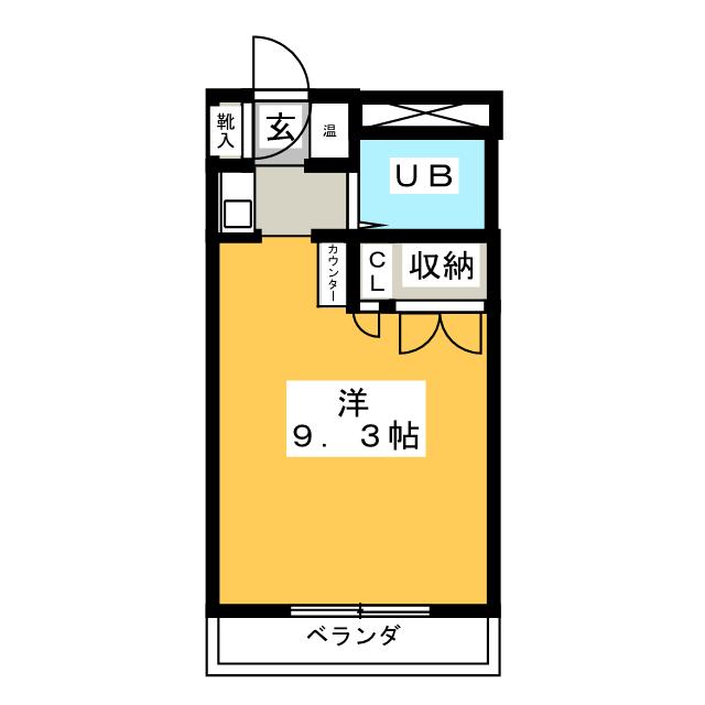 コスモパレス２００１ 間取り