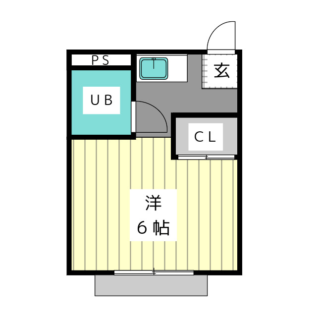 杁中カジウラマンション 間取り