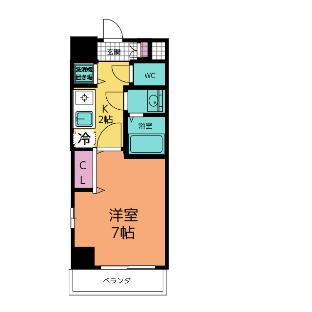 Ｃ’２　ＳＱＵＡＲＥ 間取り