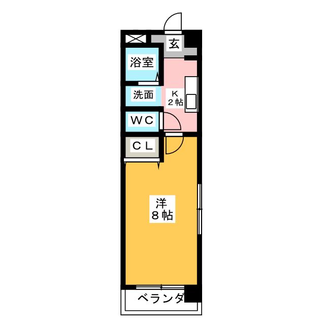 アビタイ植田 間取り